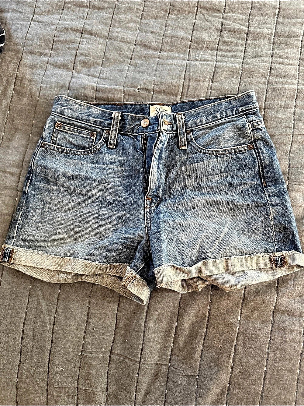 J.Crew Jean Shorts in Blue Waist 25